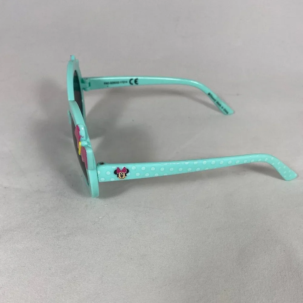 Disney Store Minnie Mouse Sunglasses Mint Green with Pink Bow NWT